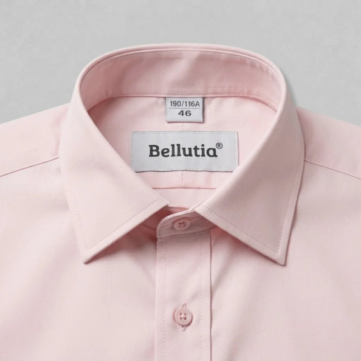 Chemise Ajustée à Manches Courtes