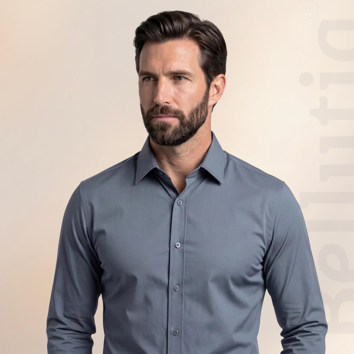 Chemise Infroissable à Coupe Ajustée