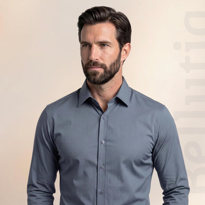 Chemise Infroissable à Coupe Ajustée