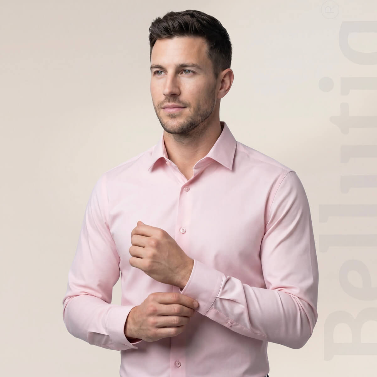 Chemise Infroissable à Coupe Ajustée